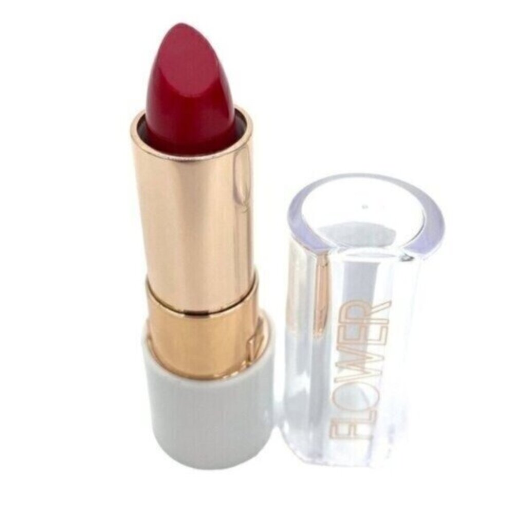 Flower Beauty Petal Pout Red Lipstick Lip Color in Wild Azalea